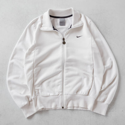 Vintage 2000s Nike Mini Swoosh Zip-Up Sweatshirt - Women's M