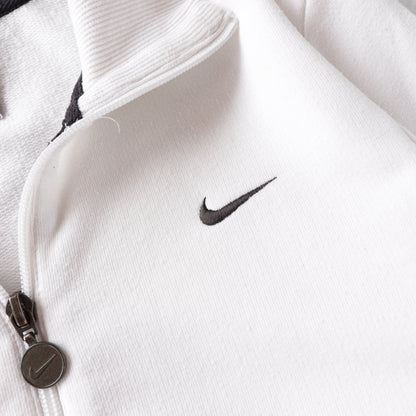 Vintage 2000s Nike Mini Swoosh Zip-Up Sweatshirt - Women's M