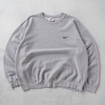 Vintage 90s Nike Mini Swoosh Sweatshirt - M
