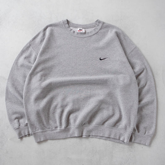 Vintage 90s Nike Mini Swoosh Sweatshirt - M