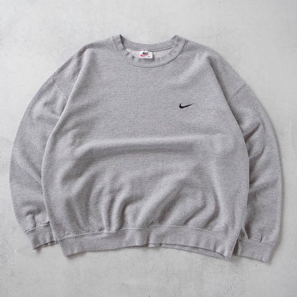 Vintage 90s Nike Mini Swoosh Sweatshirt - M