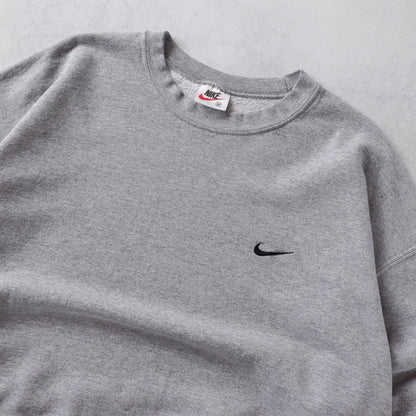 Vintage 90s Nike Mini Swoosh Sweatshirt - M