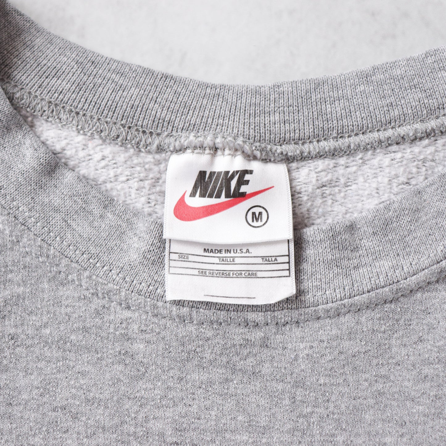 Vintage 90s Nike Mini Swoosh Sweatshirt - M