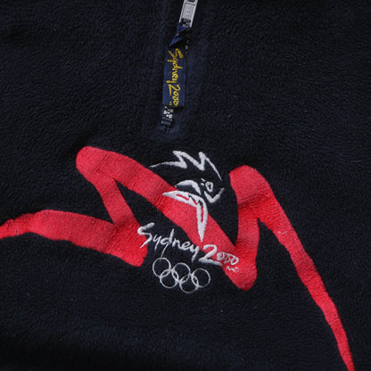 Sydney Olympics 1/4 Zip Fleece Pullover - 2000 (M)
