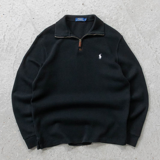 Polo Ralph Lauren 1/4 Zip Knit Sweater - 2000s (M)