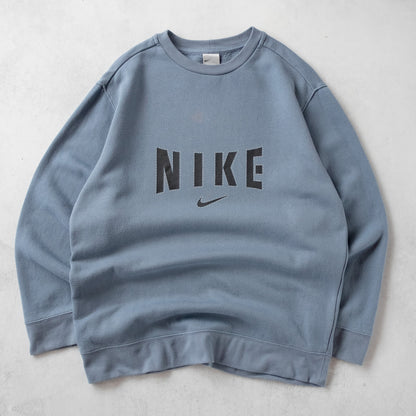 Vintage 2000s Nike Spellout Sweatshirt - M