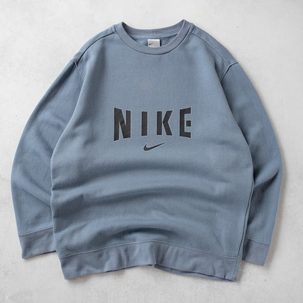 Vintage 2000s Nike Spellout Sweatshirt - M
