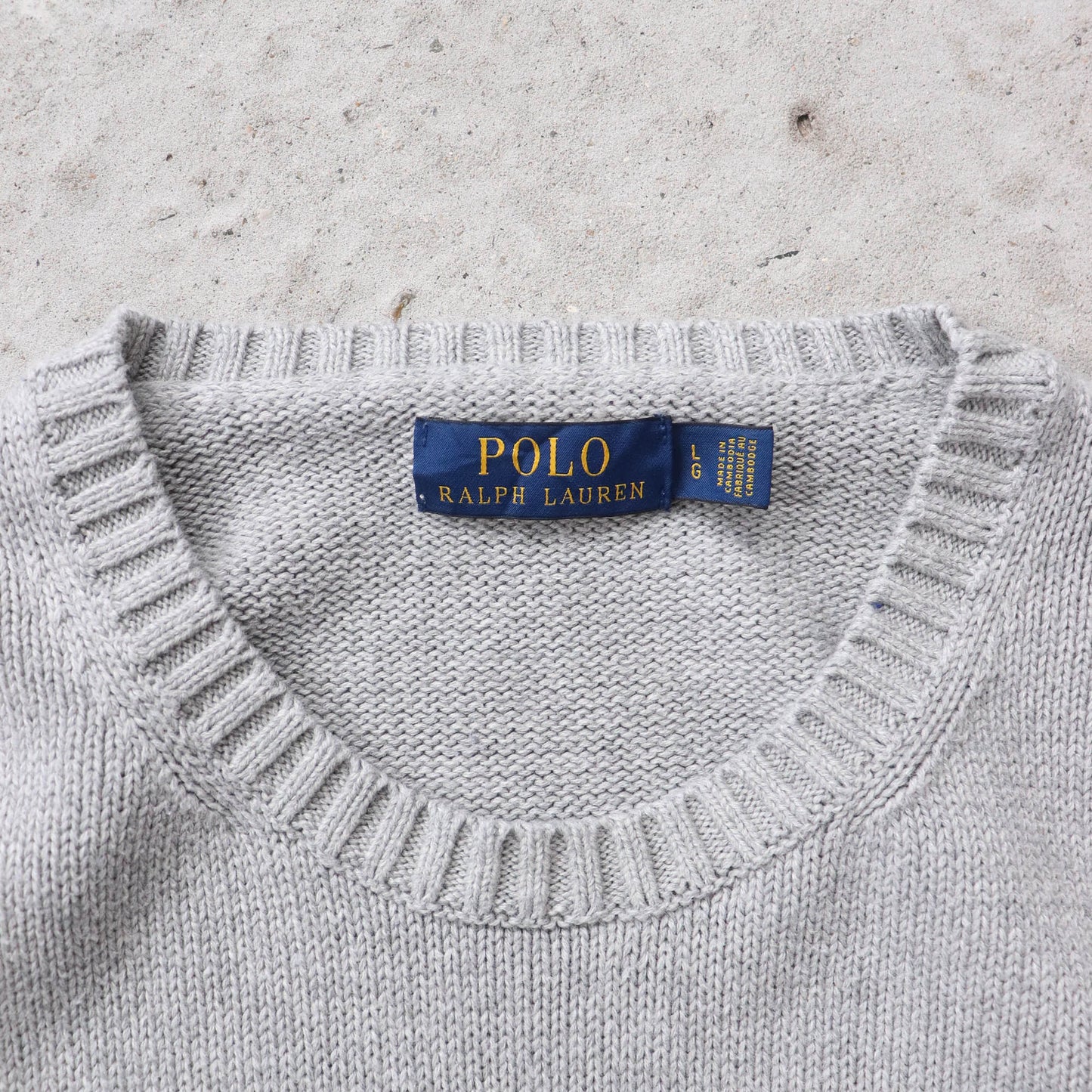 Polo Ralph Lauren Knit Sweater - 2000s (L) - AL Vintage