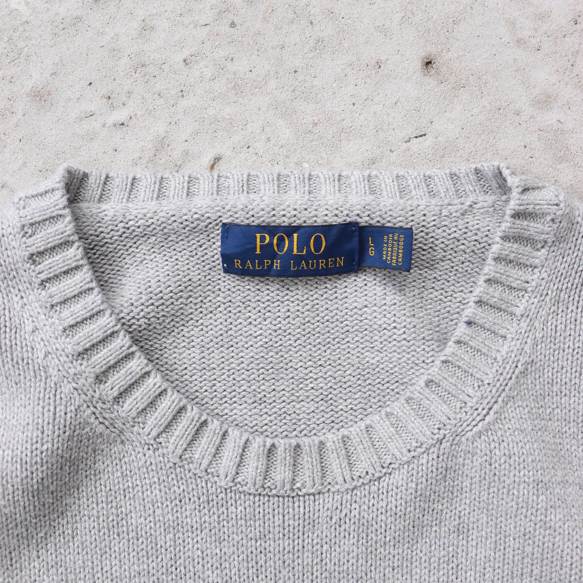 Polo Ralph Lauren Knit Sweater - 2000s (L) - AL Vintage
