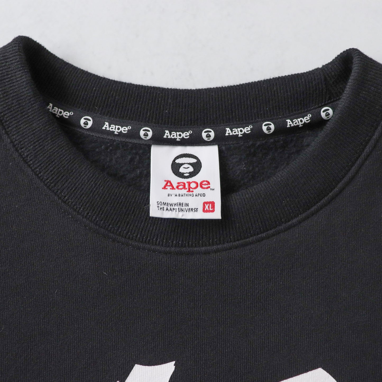 AAPE x Bathing Ape Red Camo Sweatshirt - XL