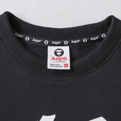 AAPE x Bathing Ape Red Camo Sweatshirt - XL