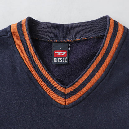 Vintage 90s Diesel Denim Division Sweatshirt - L