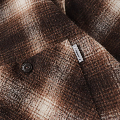 Carhartt WIP Cropped Flannel Button-Up Shirt - M
