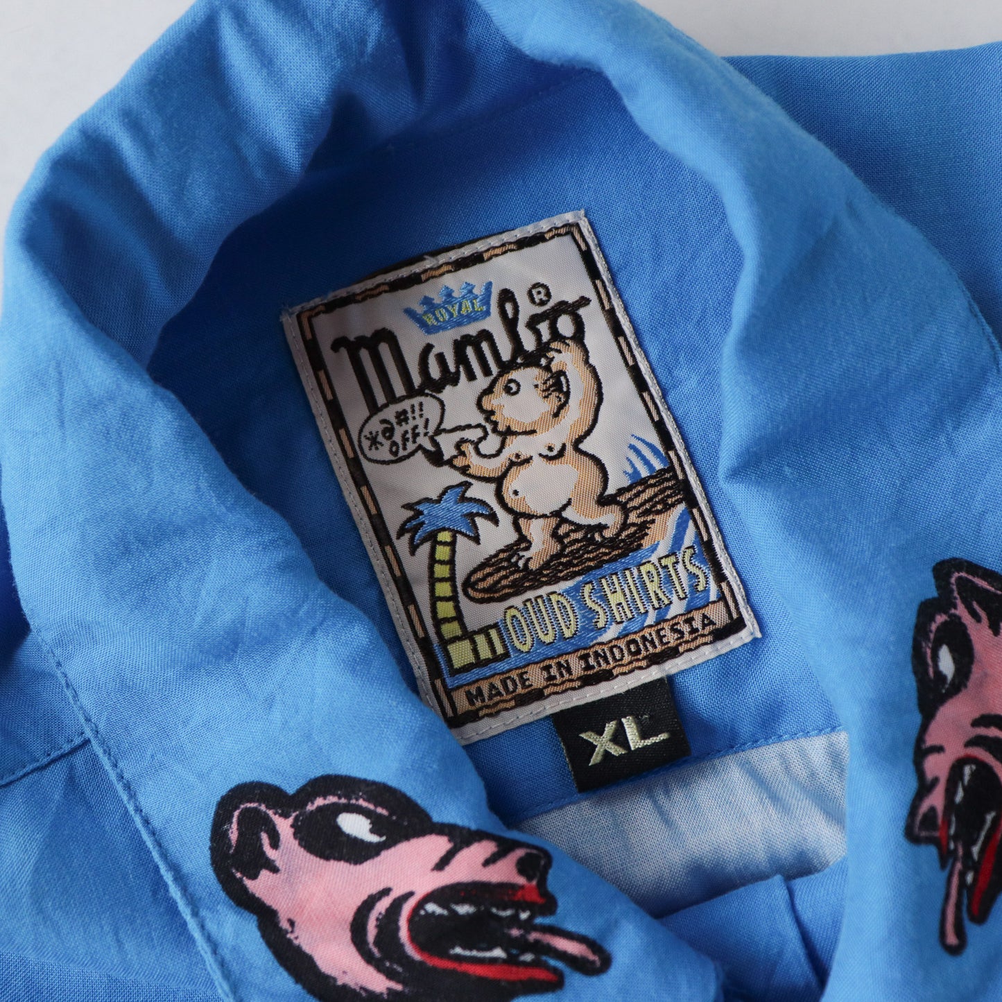 Vintage 90s Mambo Theology Heaven & Hell Loud Shirt - XL