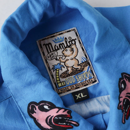 Vintage 90s Mambo Theology Heaven & Hell Loud Shirt - XL