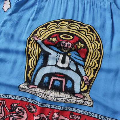 Vintage 90s Mambo Theology Heaven & Hell Loud Shirt - XL