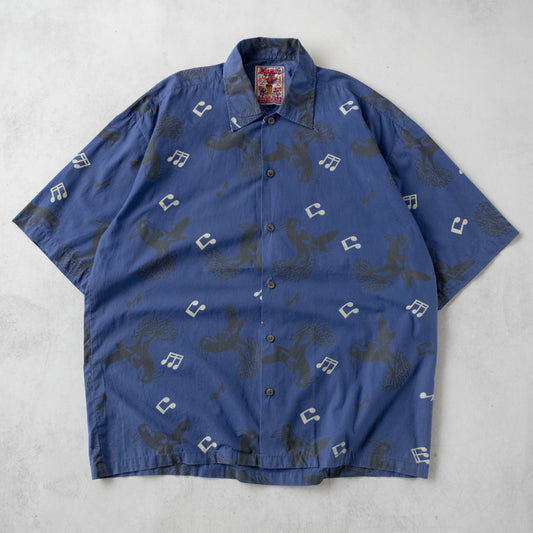 Vintage 90s Mambo Magpies & Music Loud Shirt - L