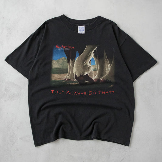 Vintage 1995 Budweiser Super Bowl Tee - XL