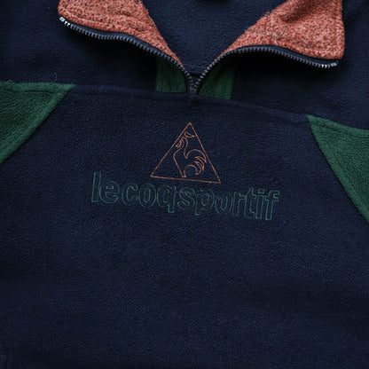 Le Coq Sportif Colourblock Fleece Pullover - 90s (M)