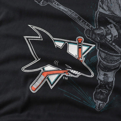 Vintage 1991 San Jose Sharks NHL Tee - XL