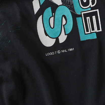 Vintage 1991 San Jose Sharks NHL Tee - XL