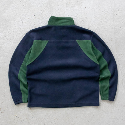 Le Coq Sportif Colourblock Fleece Pullover - 90s (M)