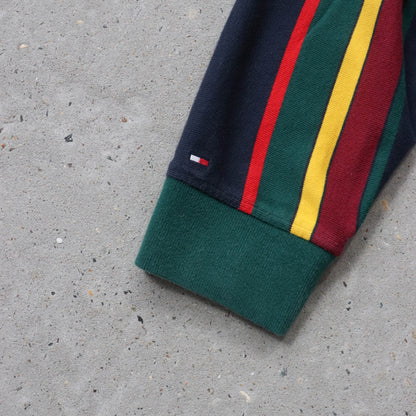 Tommy Hilfiger Colourblock Rugby Shirt - 2000s (XXL)