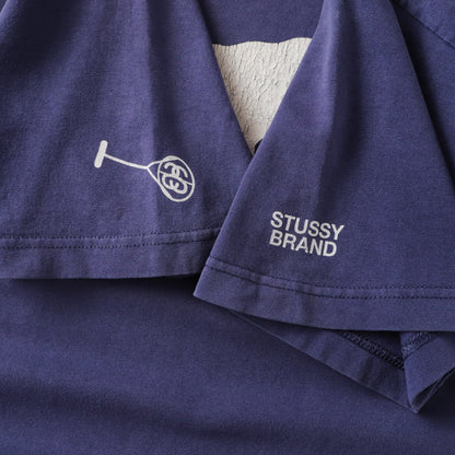 Vintage 90s Stussy Cow Brand Tee - L