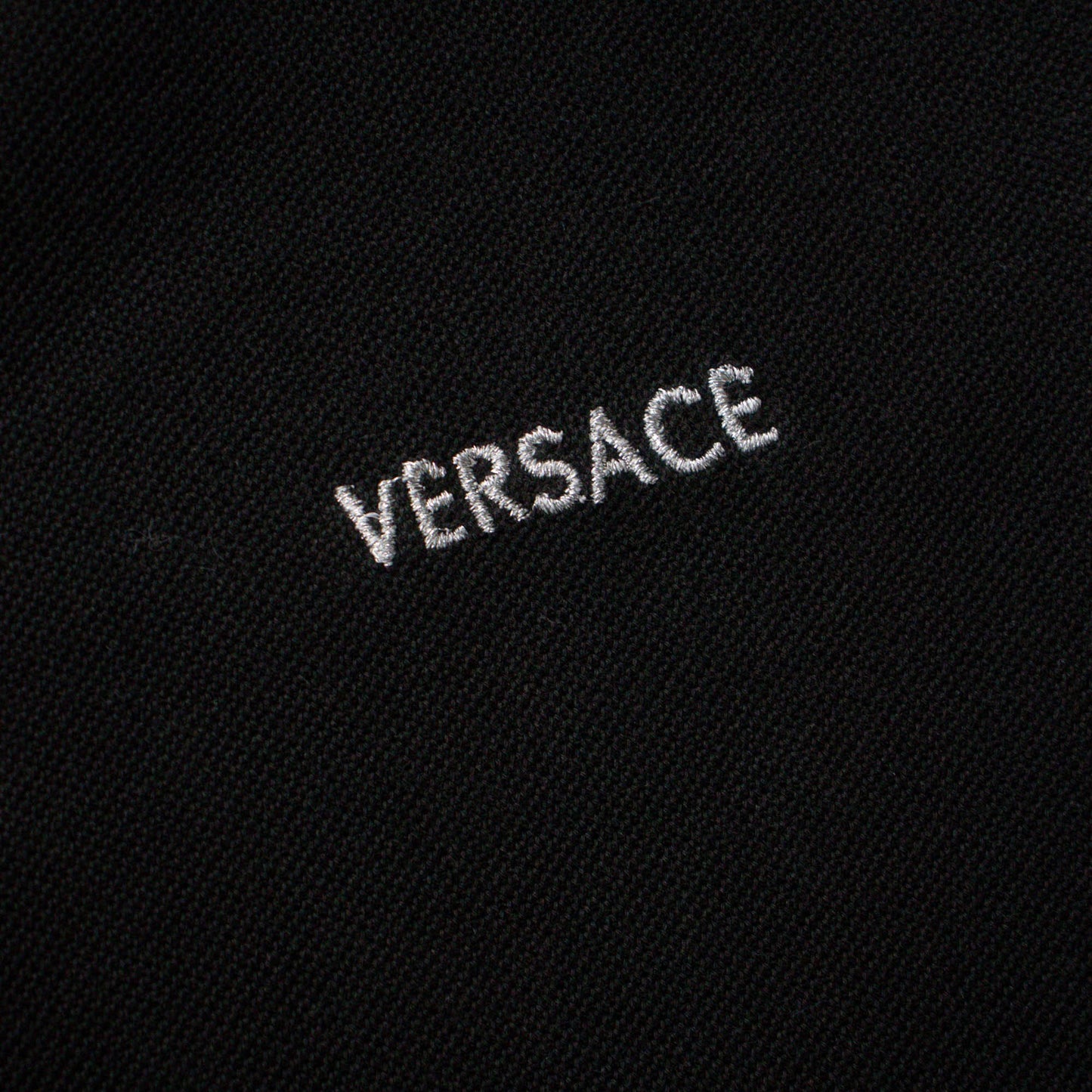 Versace Embroidered Polo Shirt - 90s (XL) - AL Vintage