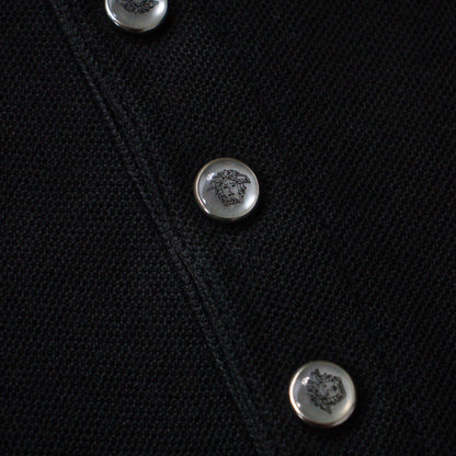 Versace Embroidered Polo Shirt - 90s (XL) - AL Vintage