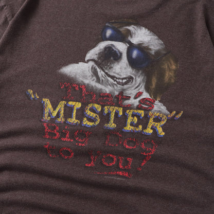 Vintage 90s Big Dogs 'Mister Big Dog' Tee - L