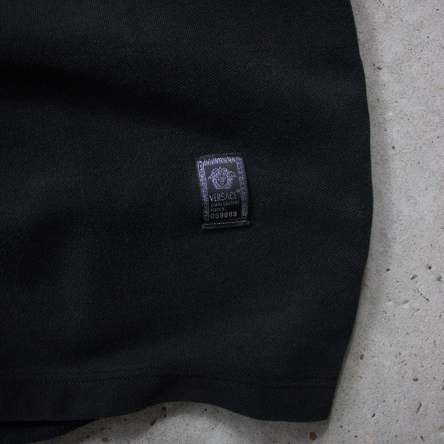 Versace Embroidered Polo Shirt - 90s (XL) - AL Vintage