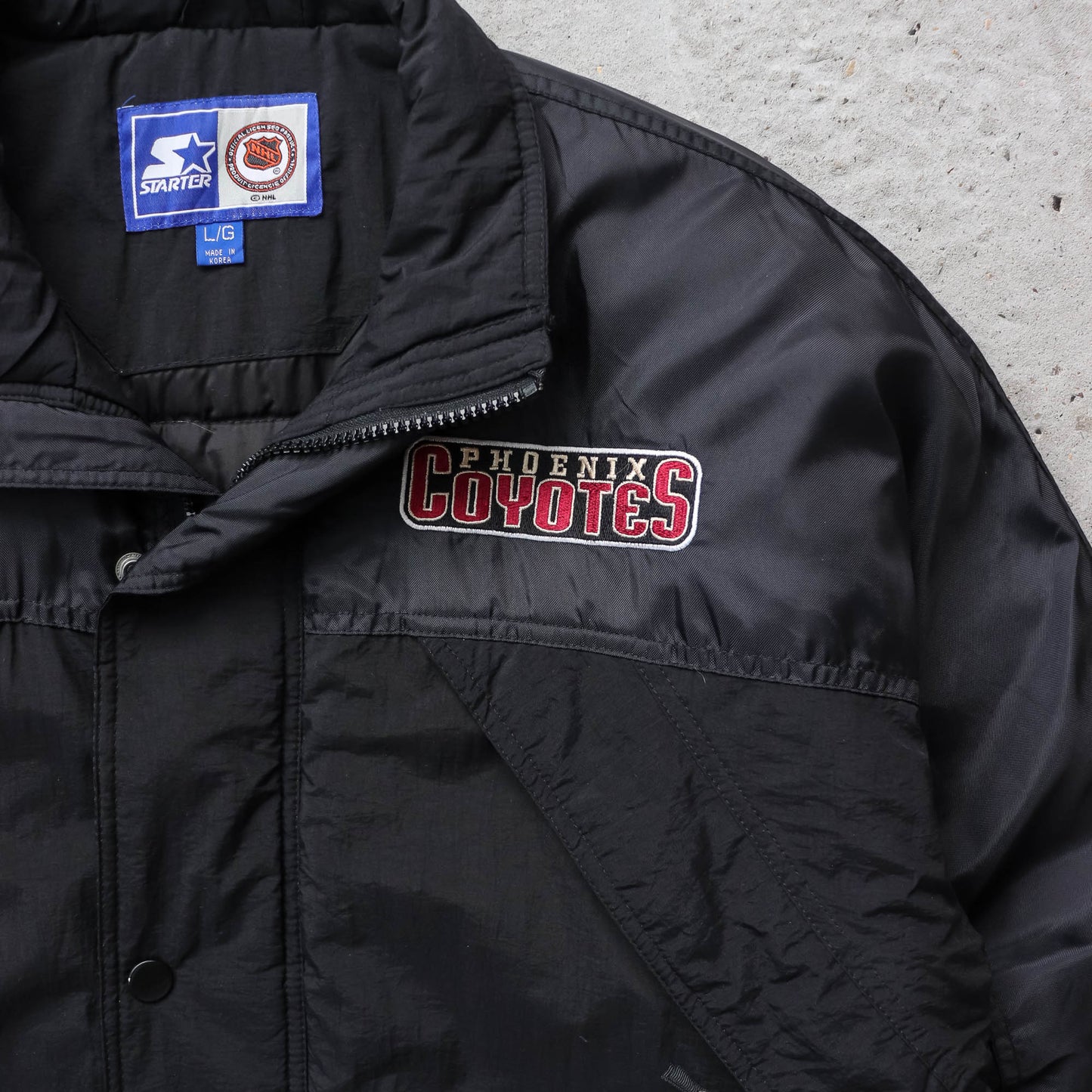 Phoenix Coyotes NHL Starter Puffer Jacket - 90s (L)