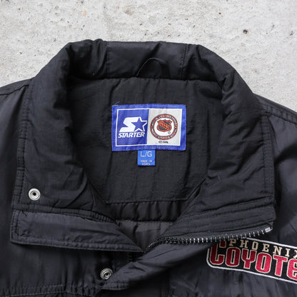 Phoenix Coyotes NHL Starter Puffer Jacket - 90s (L)