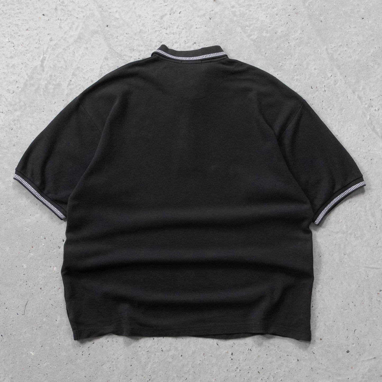Versace Embroidered Polo Shirt - 90s (XL) - AL Vintage