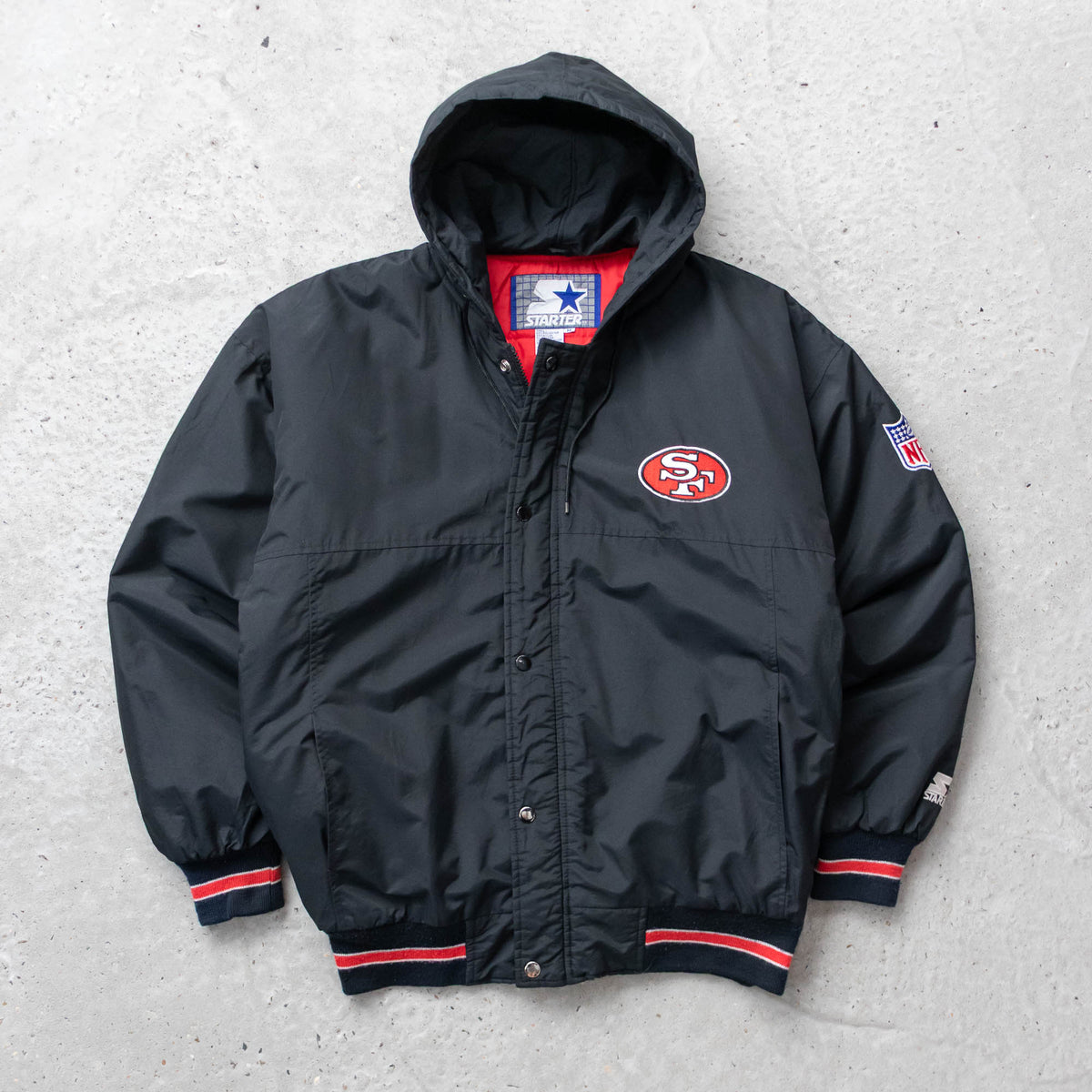 San Francisco 49ers NFL Starter Puffer Jacket - 90s (M)