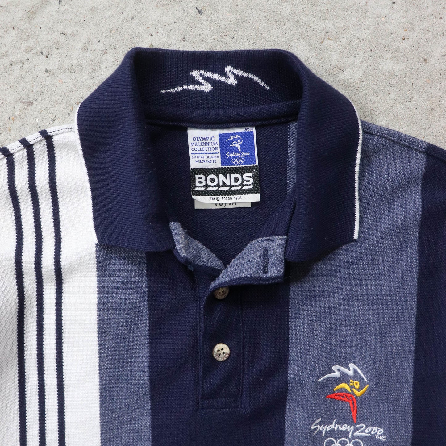 Sydney Olympics Bonds Polo Shirt - 2000 (M)