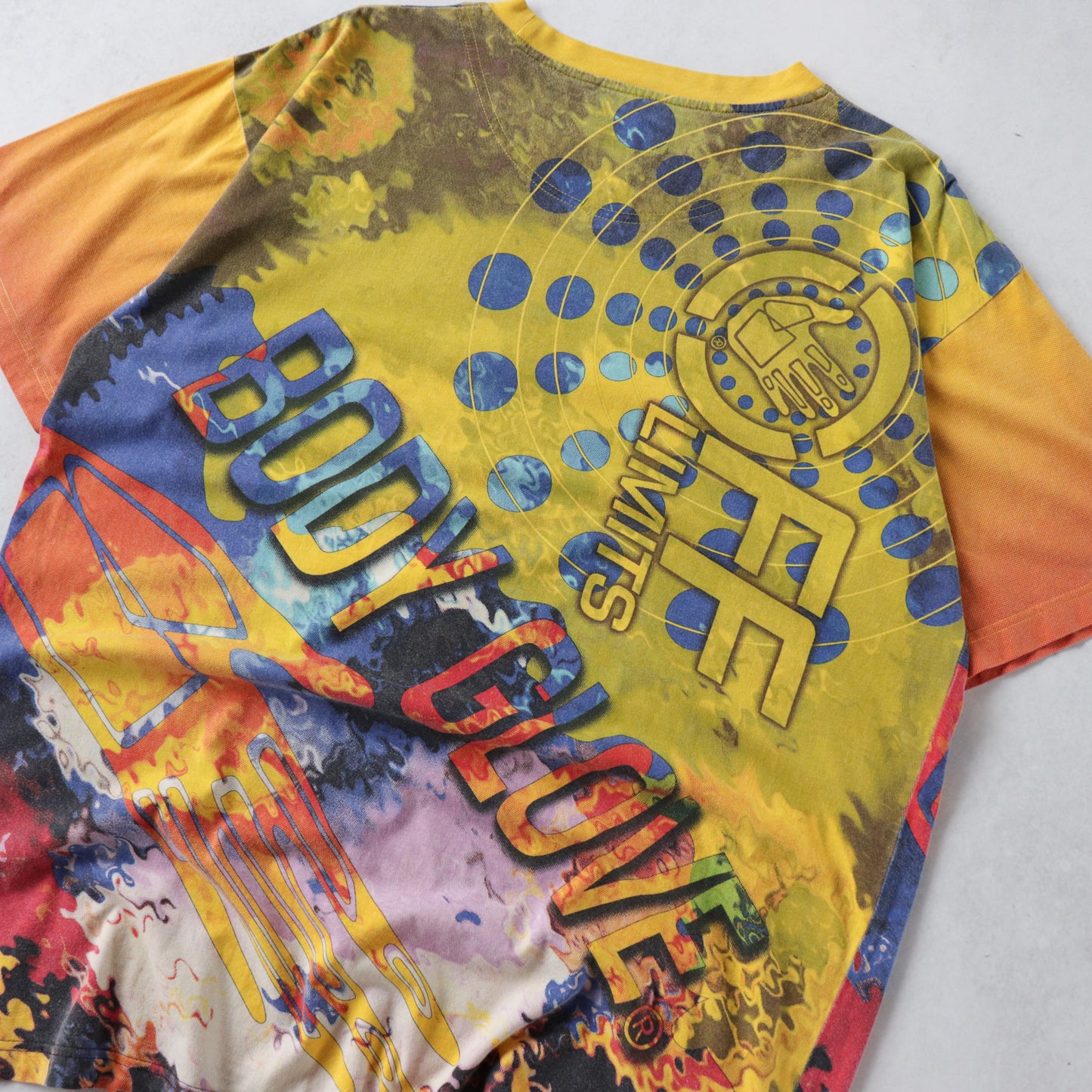 Vintage 90s Body Glove AOP Tee - L