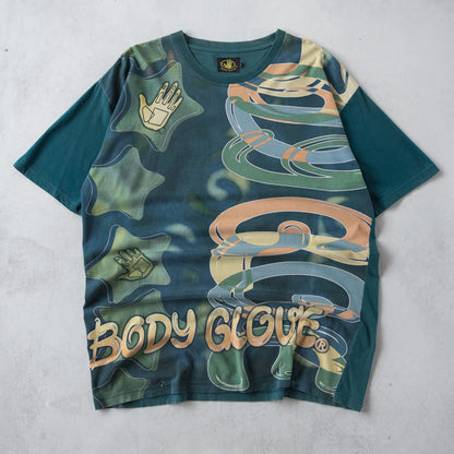 Vintage 90s Body Glove AOP Tee - L