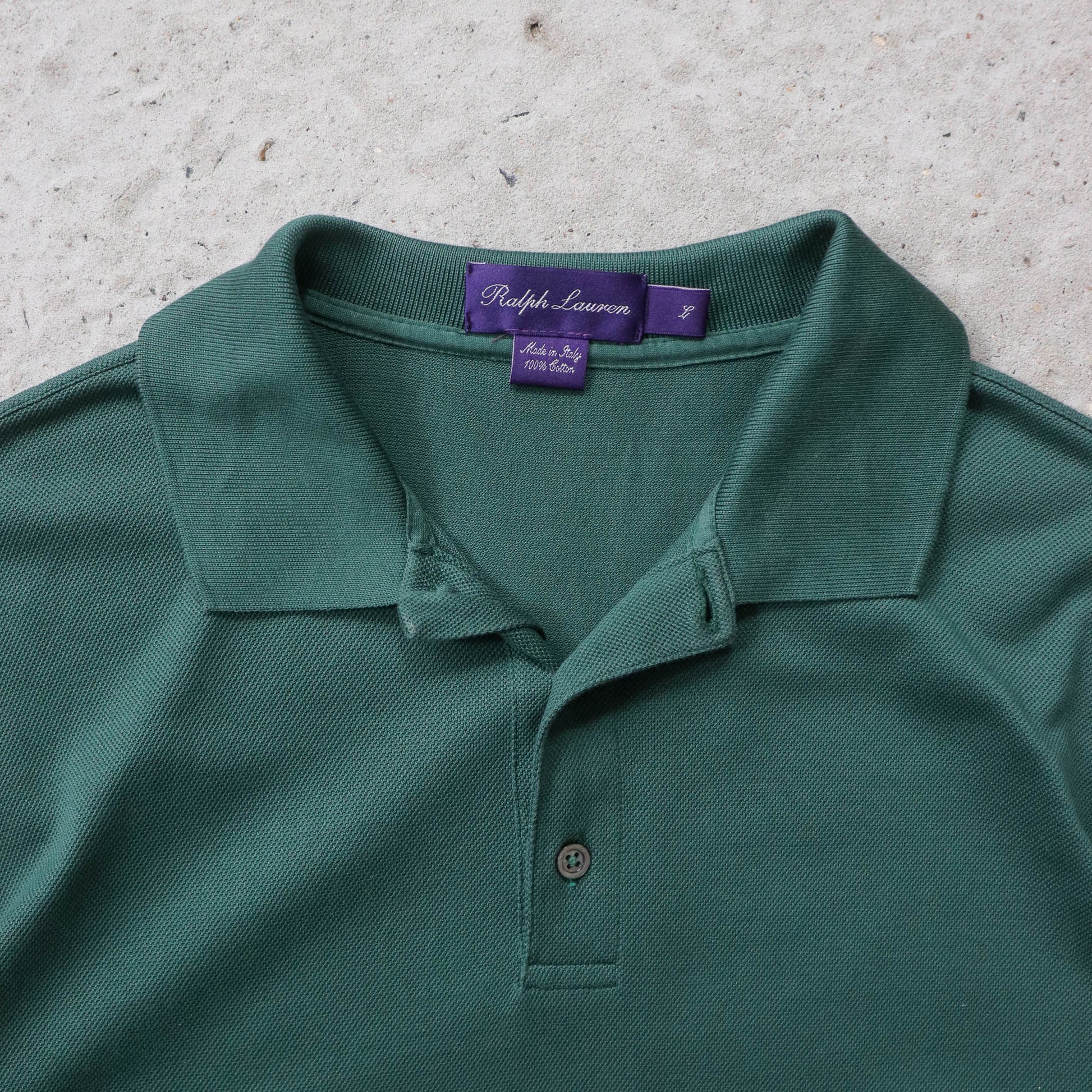 Ralph Lauren Purple Label Polo Shirt - 2000s (L) - AL Vintage