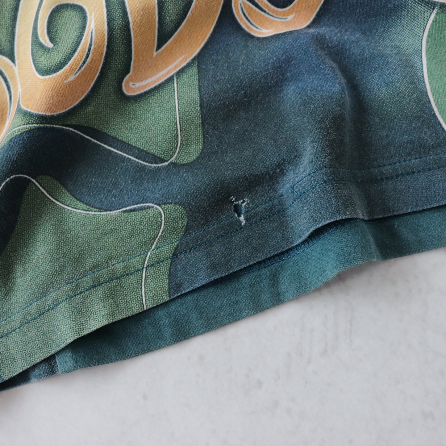 Vintage 90s Body Glove AOP Tee - L