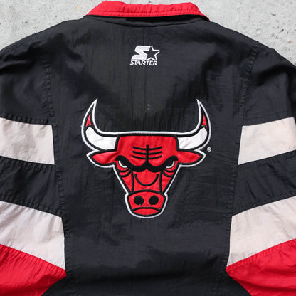 Chicago Bulls NBA Starter Pullover Jacket - 90s (L)