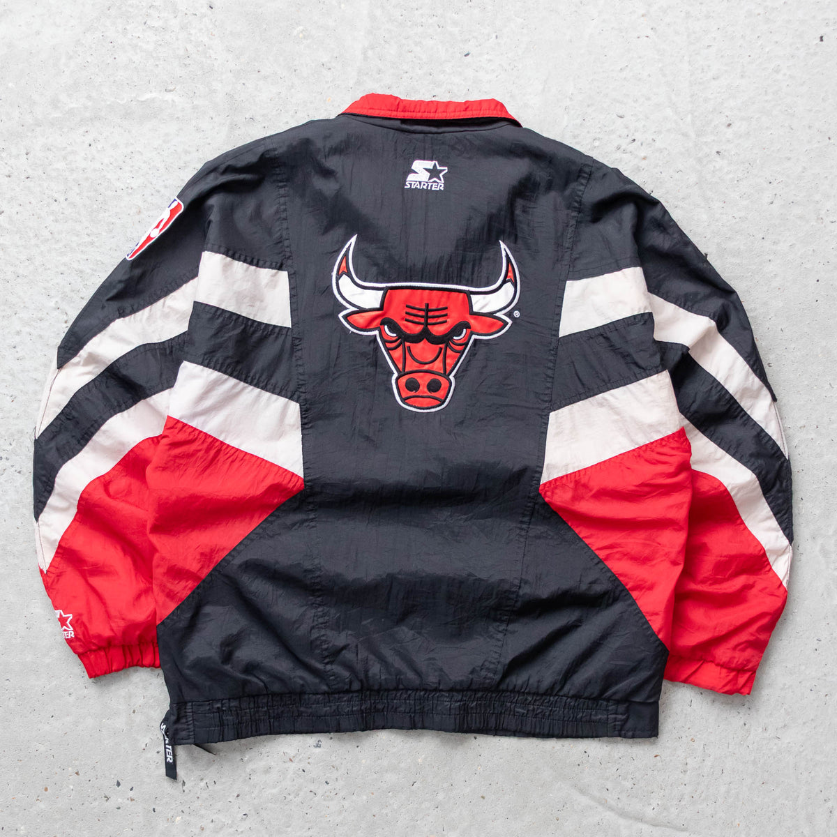 Chicago Bulls NBA Starter Pullover Jacket - 90s (L)