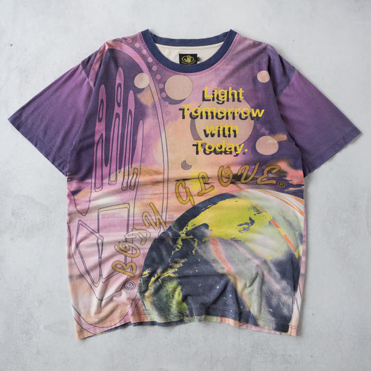Vintage 90s Body Glove AOP Tee - L