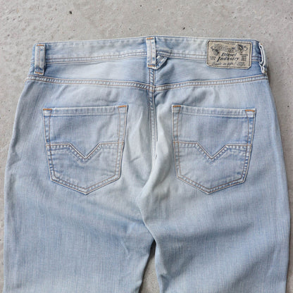 Diesel Industry Light Wash Denim Jeans - 2000s (33x32)