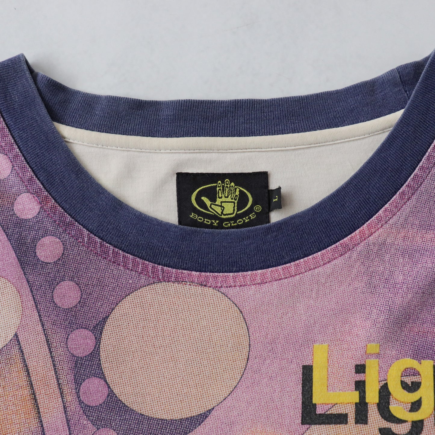 Vintage 90s Body Glove AOP Tee - L