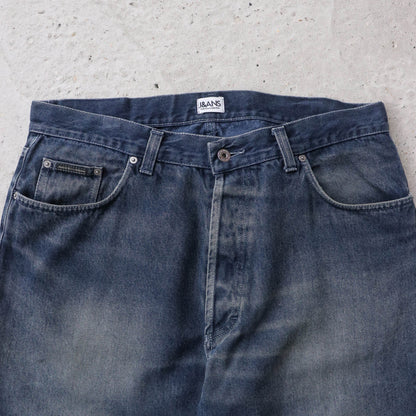 Dolce & Gabbana Dark Wash Denim Jeans - 90s (36x30) - AL Vintage