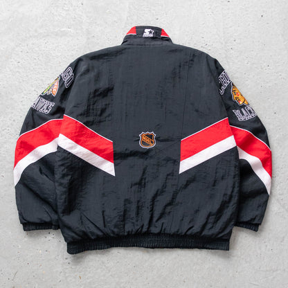Chicago Blackhawks NHL Starter Puffer Jacket - 90s (XL)