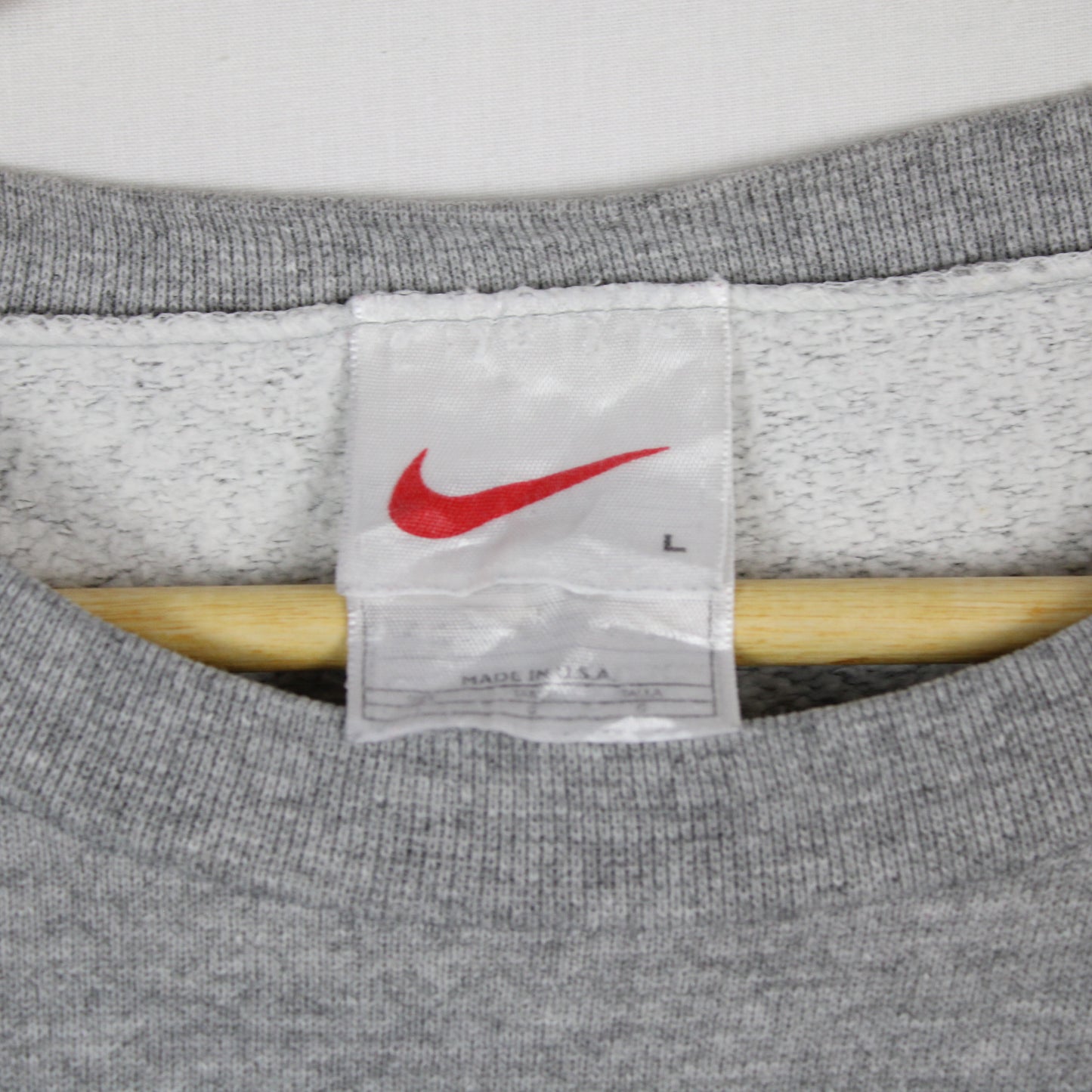 Vintage Nike Spellout Sweatshirt - S