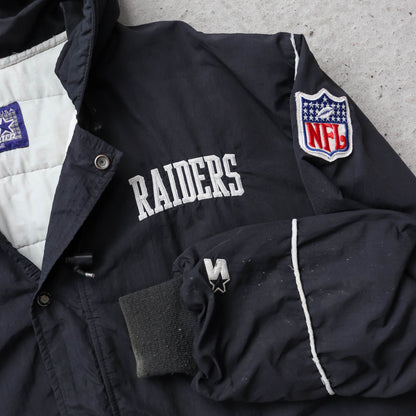 Oakland Raiders NFL Starter Puffer Jacket - 90s (XL)